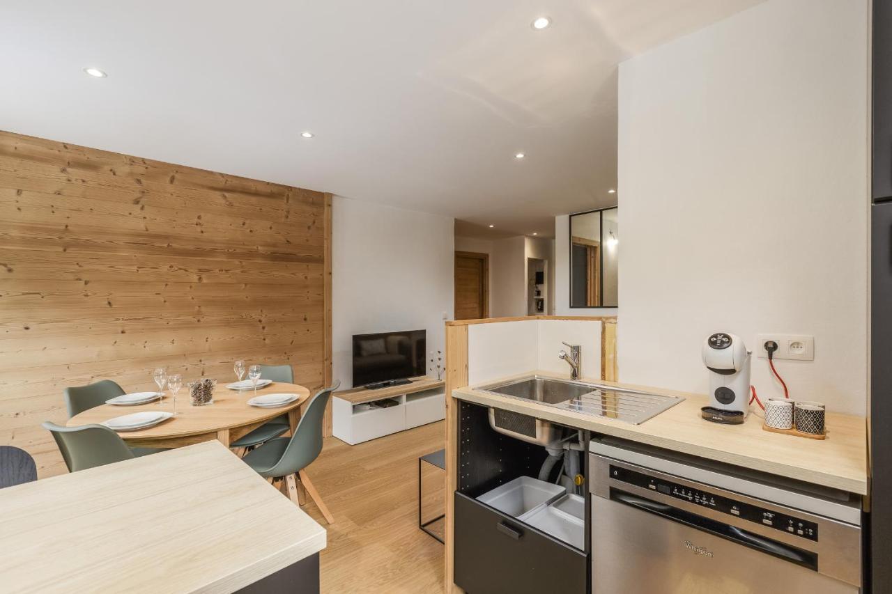 Appartement L'Outa 212 - Happy Rentals Chamonix ภายนอก รูปภาพ